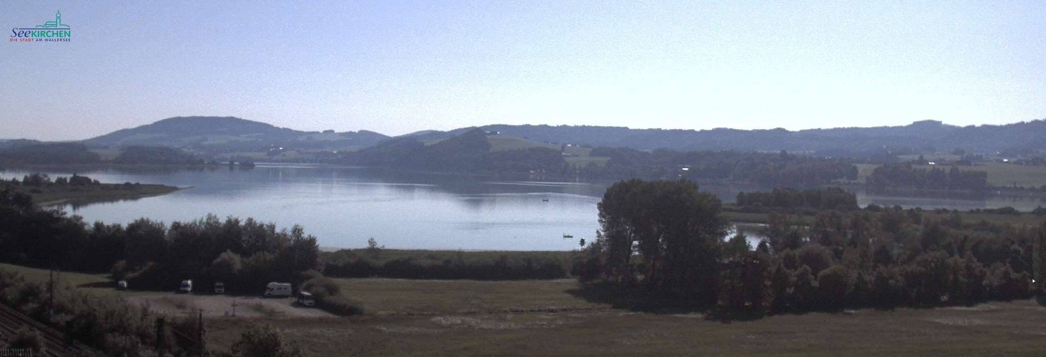 Archiv Foto Webcam Blick von Seekirchen auf den Wallersee