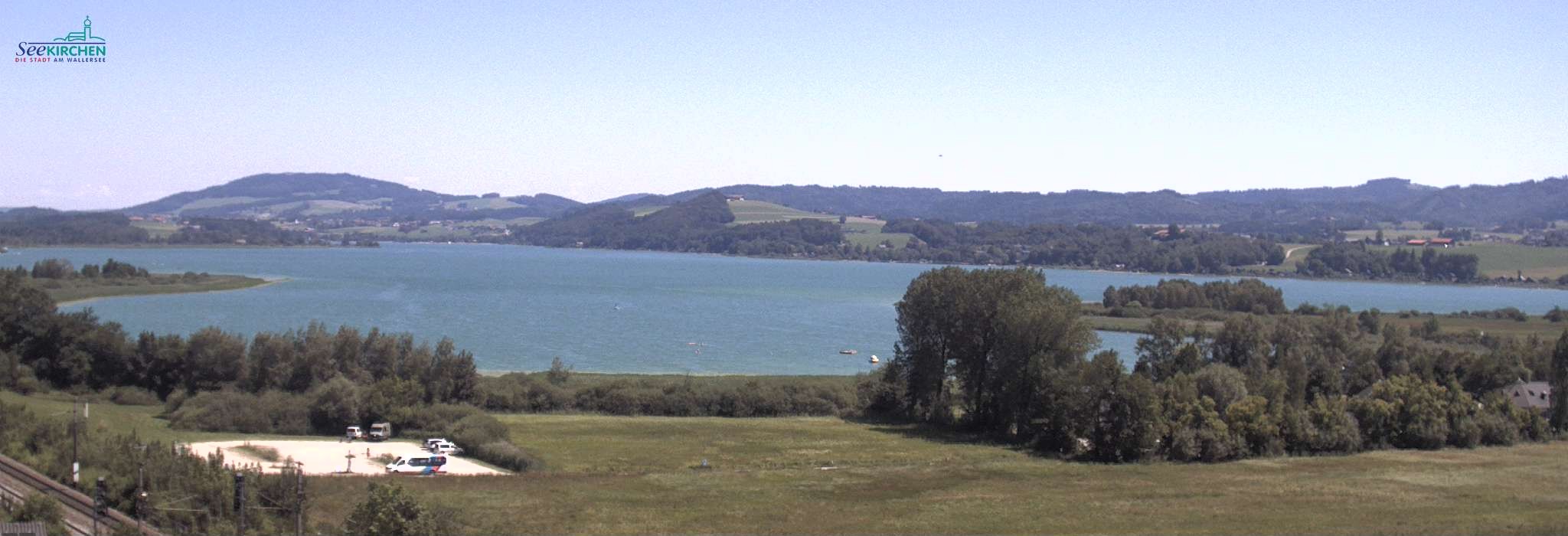Archiv Foto Webcam Blick von Seekirchen auf den Wallersee