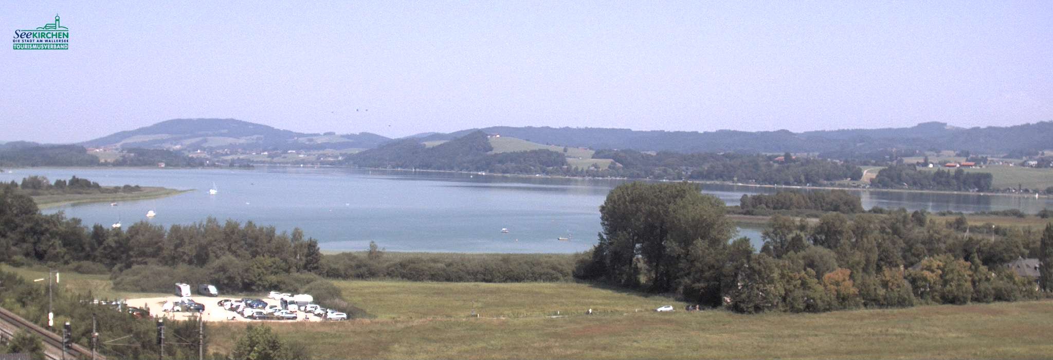 Archiv Foto Webcam Blick von Seekirchen auf den Wallersee