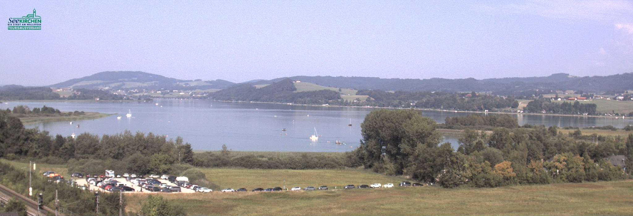 Archiv Foto Webcam Blick von Seekirchen auf den Wallersee
