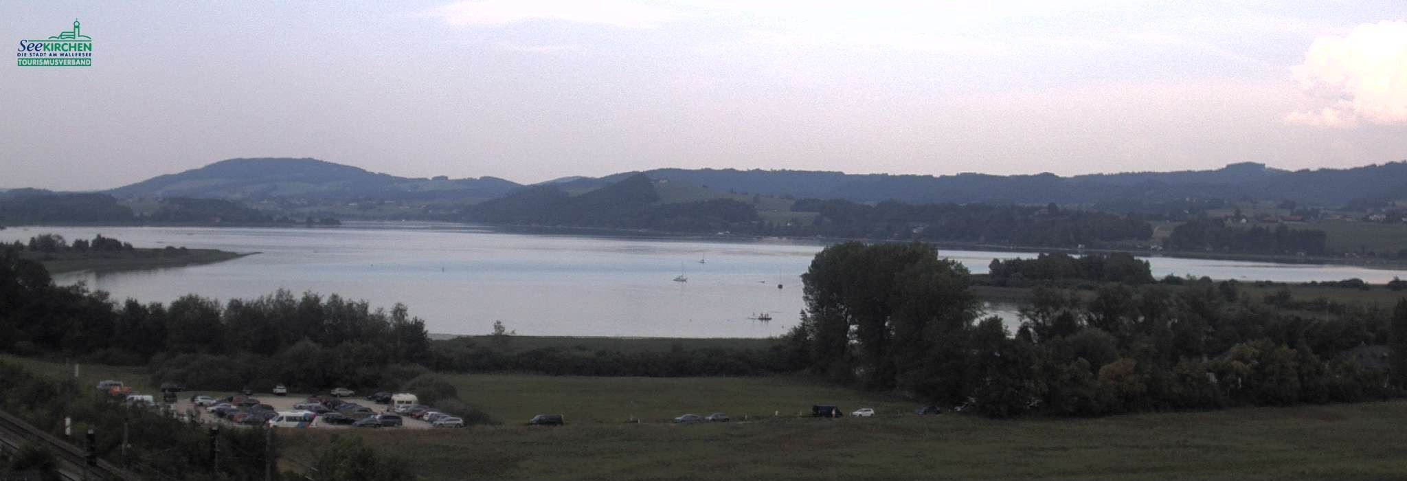 Archiv Foto Webcam Blick von Seekirchen auf den Wallersee