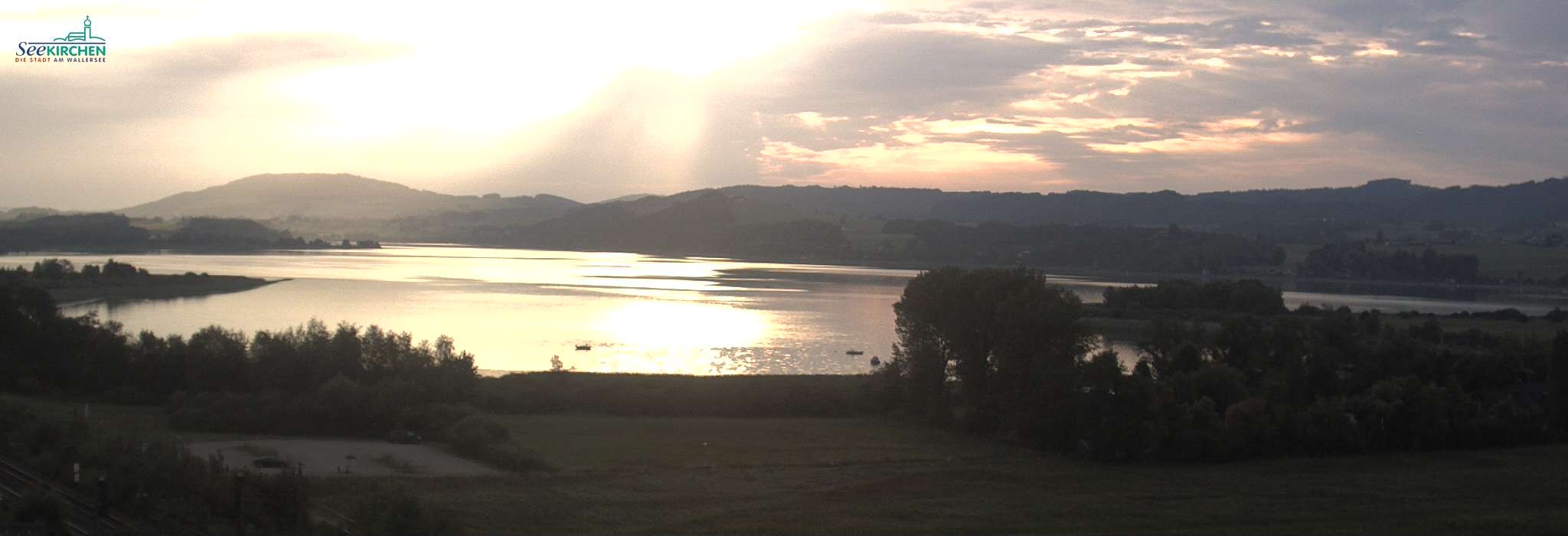 Archiv Foto Webcam Blick von Seekirchen auf den Wallersee