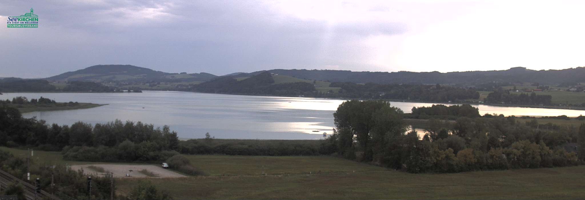 Archiv Foto Webcam Blick von Seekirchen auf den Wallersee