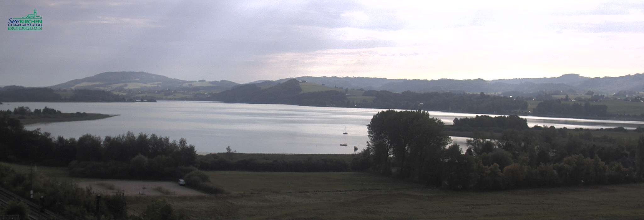 Archiv Foto Webcam Blick von Seekirchen auf den Wallersee