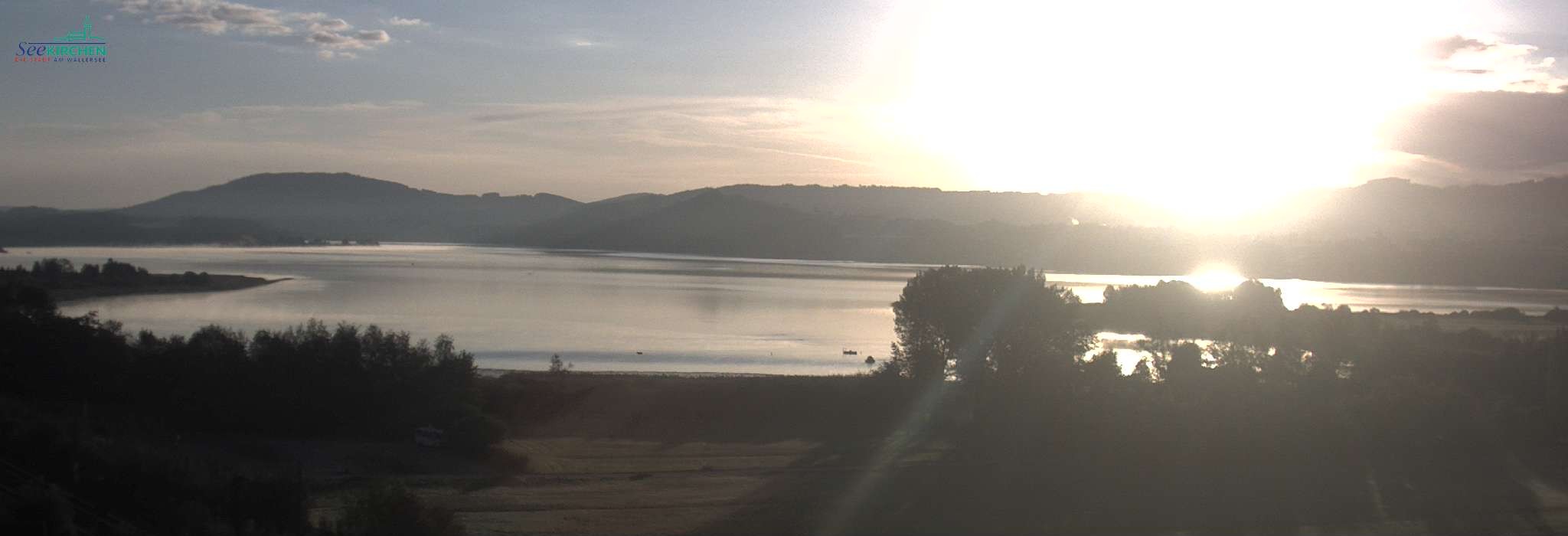 Archiv Foto Webcam Blick von Seekirchen auf den Wallersee