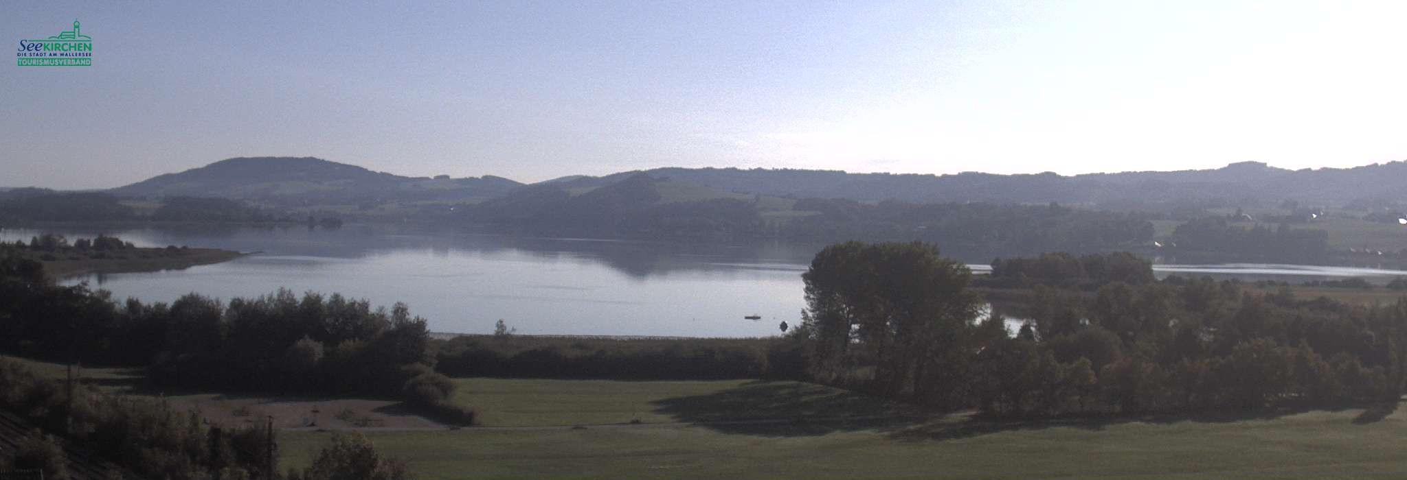 Archiv Foto Webcam Blick von Seekirchen auf den Wallersee