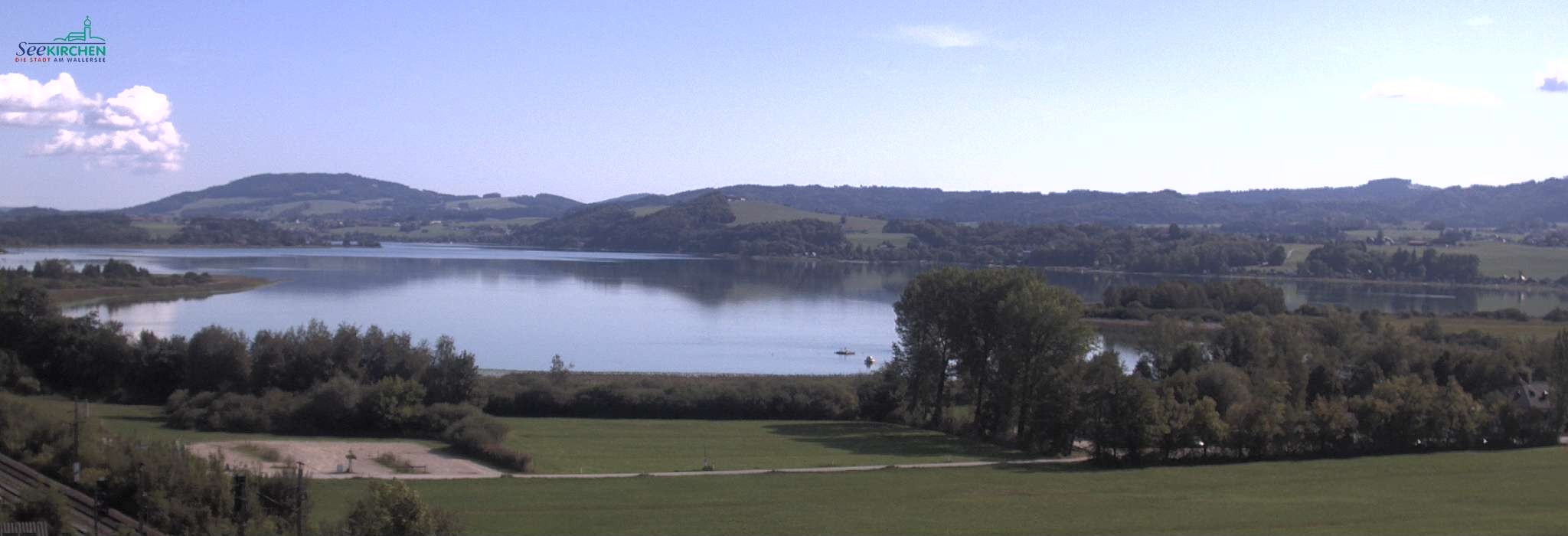 Archiv Foto Webcam Blick von Seekirchen auf den Wallersee