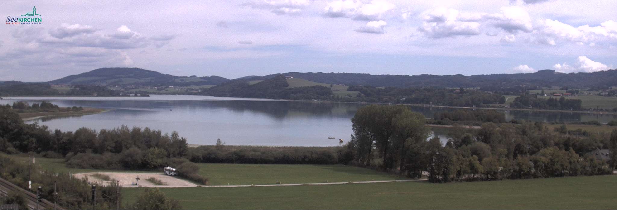 Archiv Foto Webcam Blick von Seekirchen auf den Wallersee