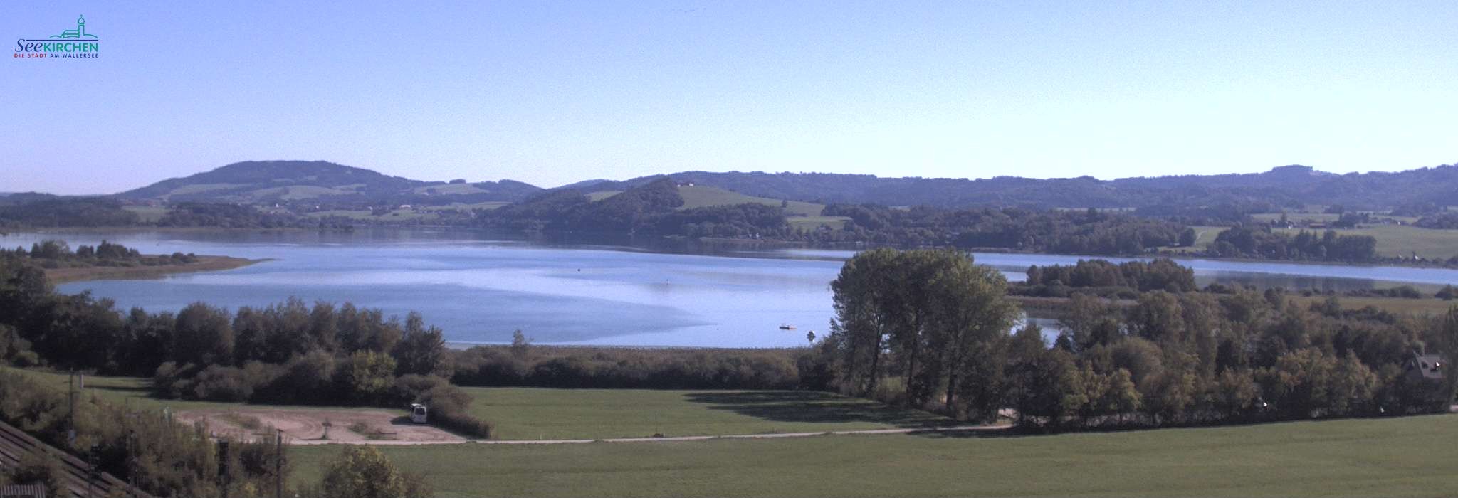 Archiv Foto Webcam Blick von Seekirchen auf den Wallersee