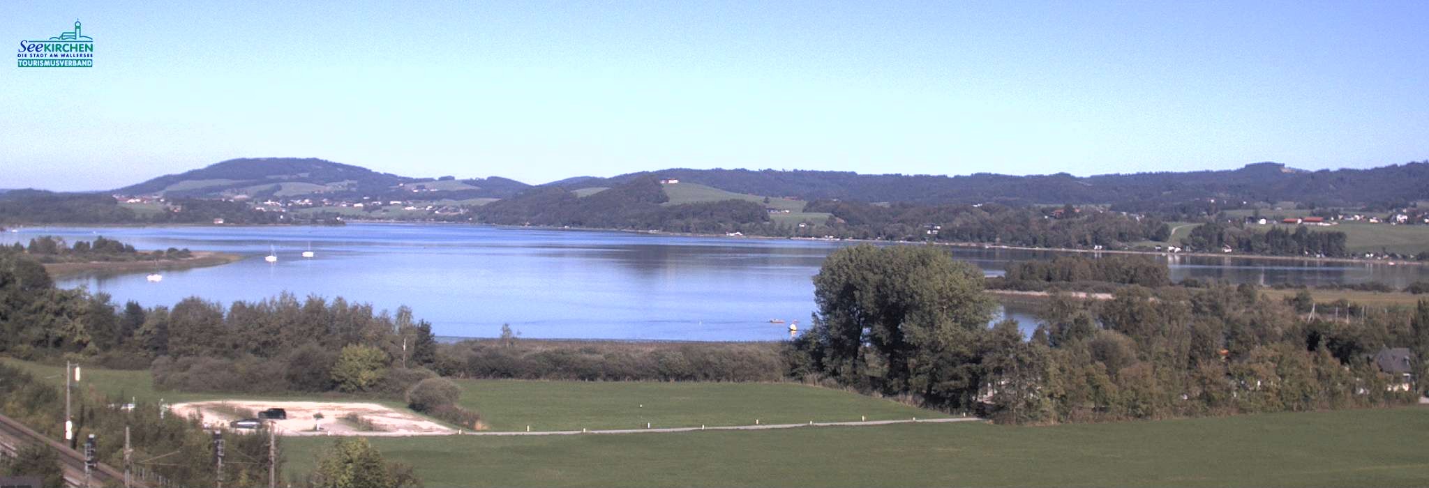 Archiv Foto Webcam Blick von Seekirchen auf den Wallersee