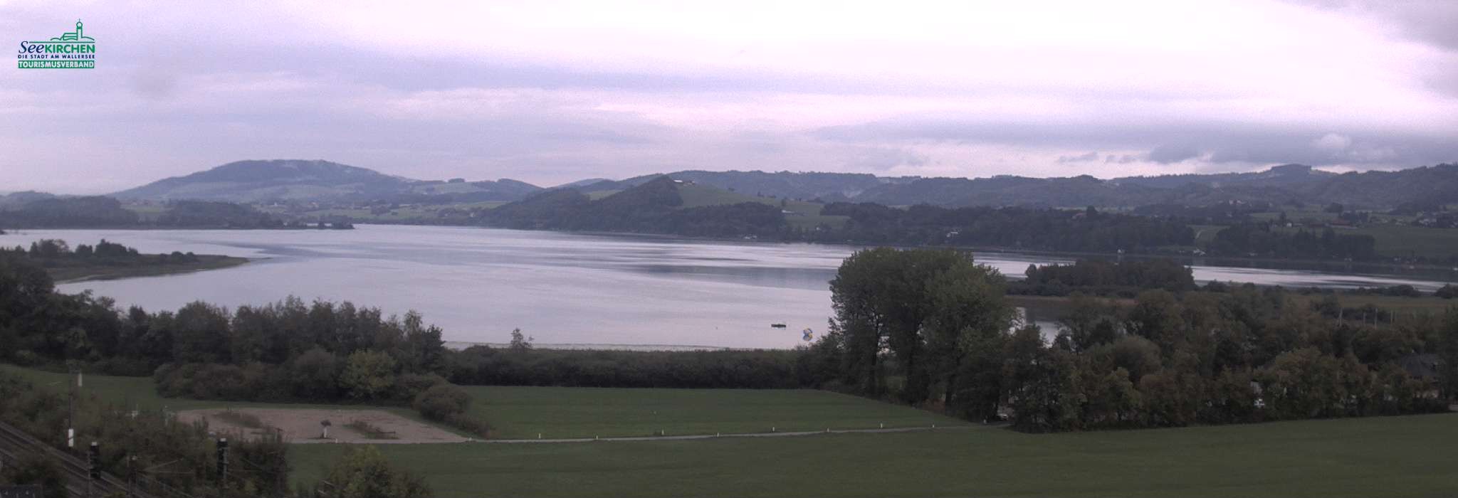 Archiv Foto Webcam Blick von Seekirchen auf den Wallersee