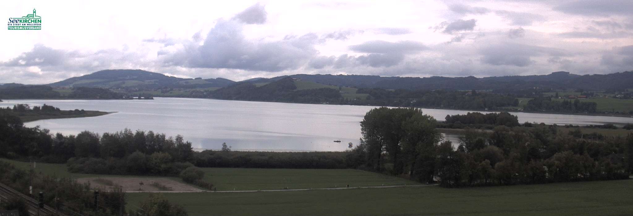 Archiv Foto Webcam Blick von Seekirchen auf den Wallersee