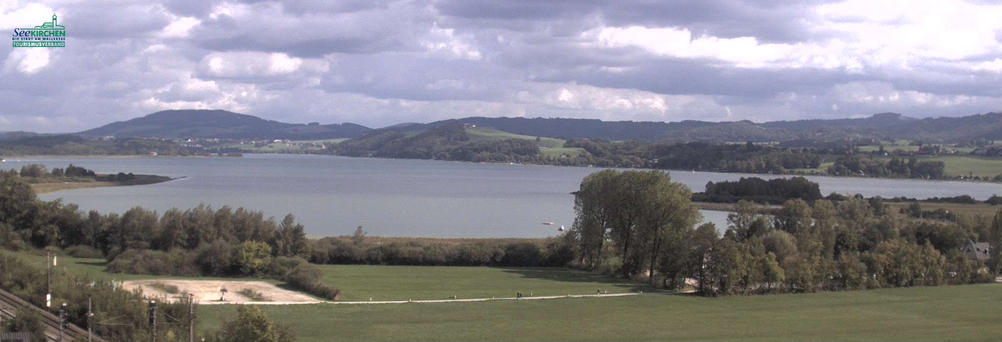 Archiv Foto Webcam Blick von Seekirchen auf den Wallersee