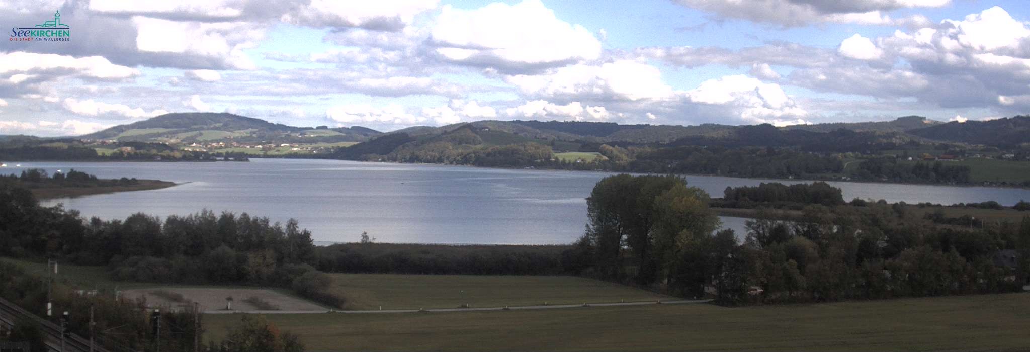 Archiv Foto Webcam Blick von Seekirchen auf den Wallersee