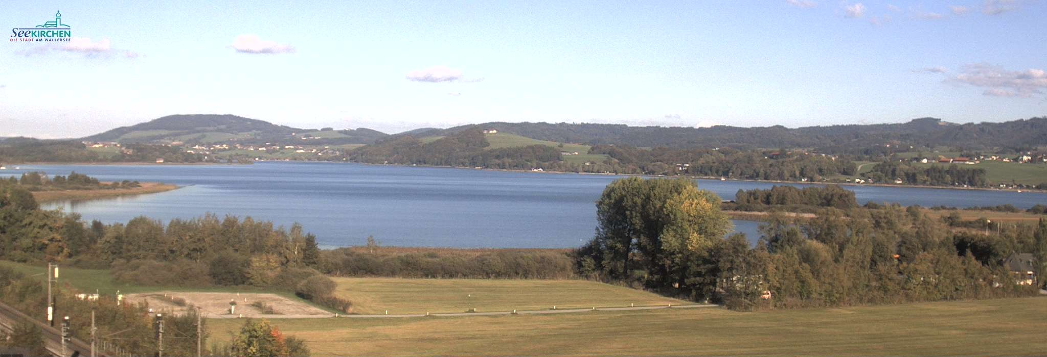 Archiv Foto Webcam Blick von Seekirchen auf den Wallersee
