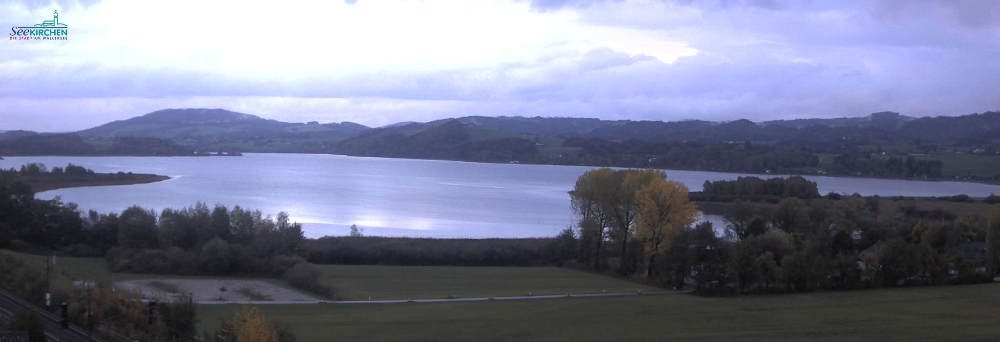 Archiv Foto Webcam Blick von Seekirchen auf den Wallersee
