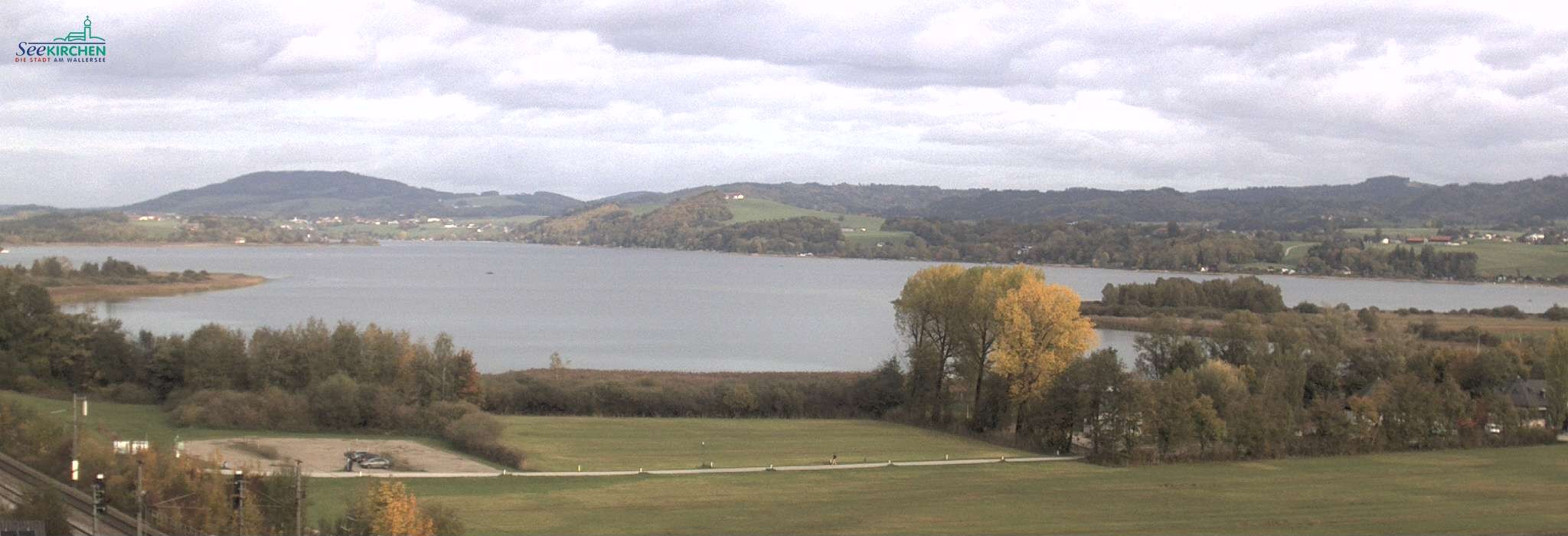 Archiv Foto Webcam Blick von Seekirchen auf den Wallersee