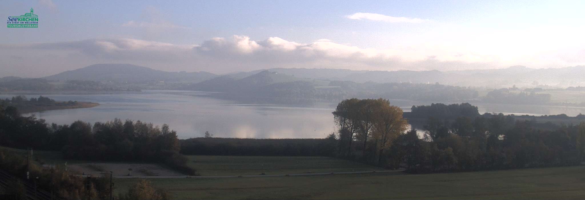 Archiv Foto Webcam Blick von Seekirchen auf den Wallersee