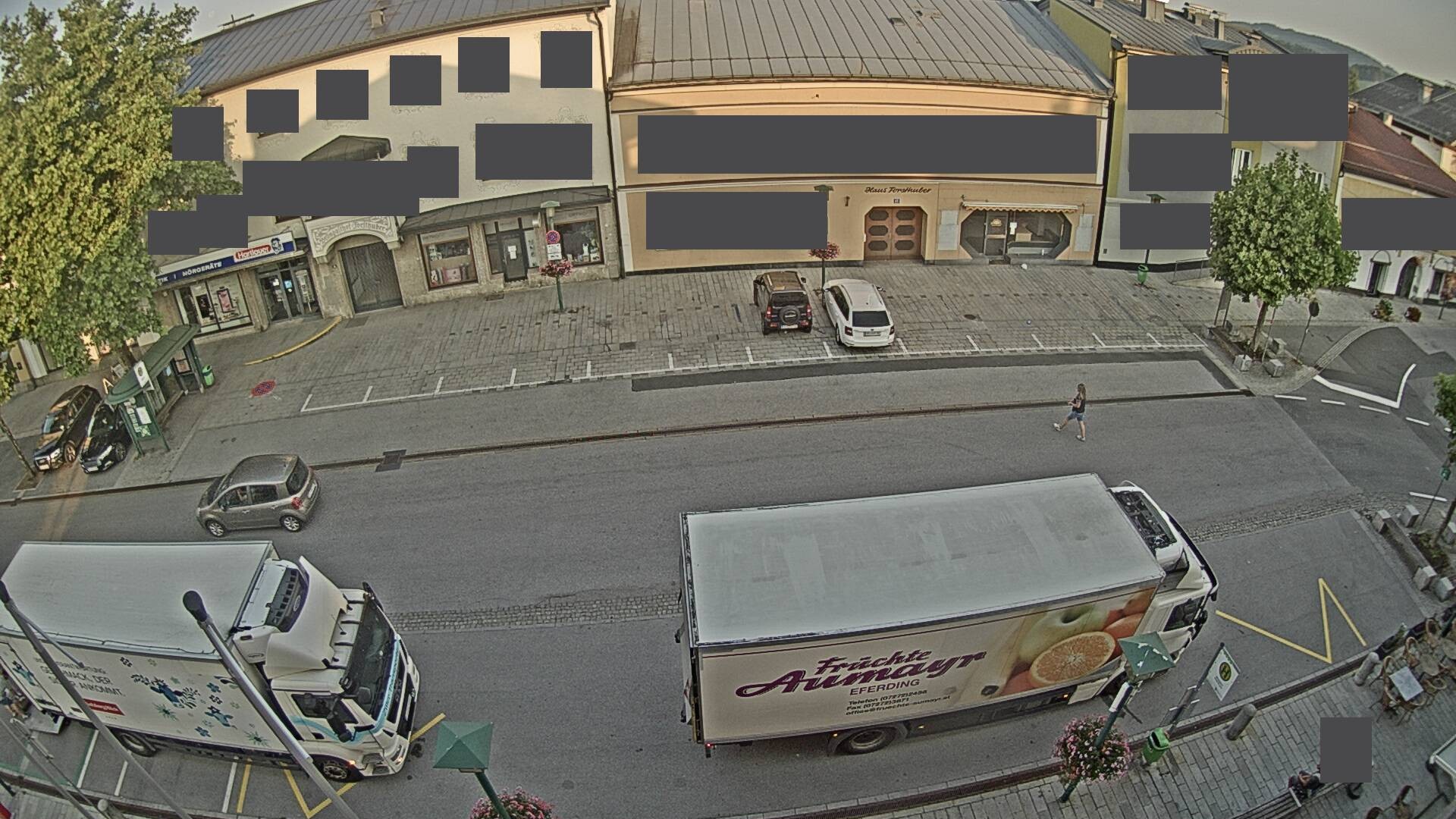 Archiv Foto Webcam Stadtplatz in Neumarkt am Wallersee