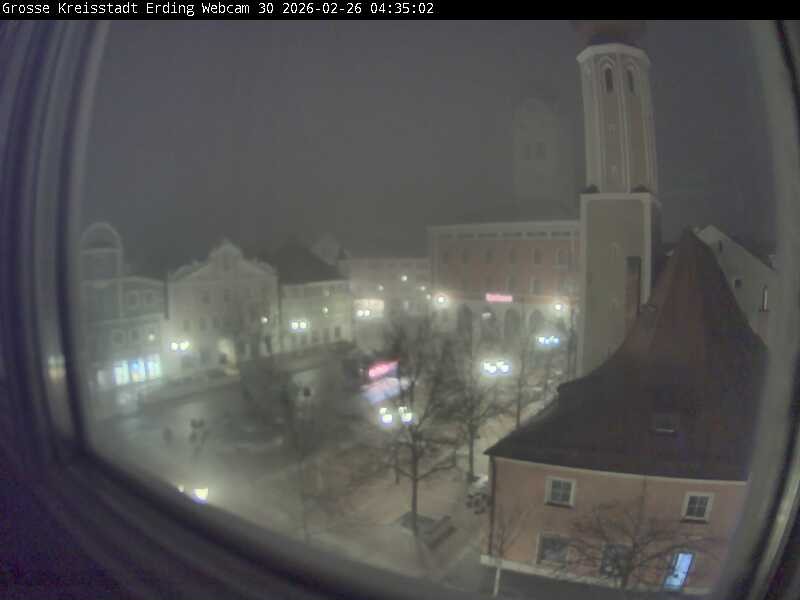 Archived image Webcam Erding - Town Hall