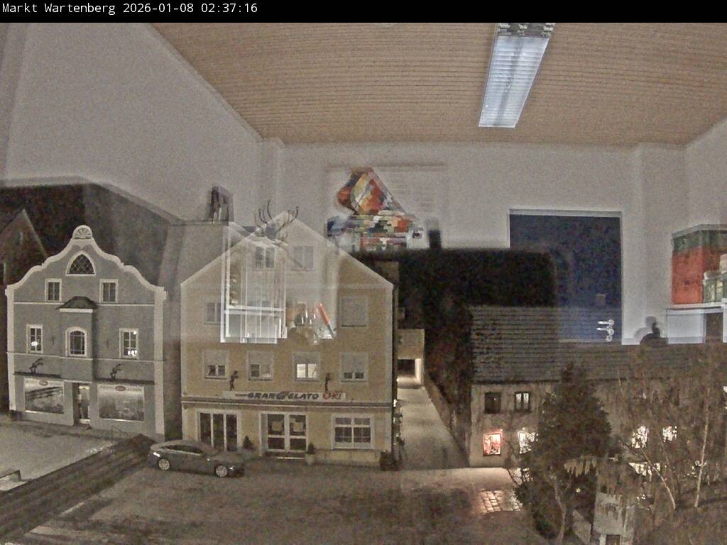 Archived image Webcam Market place of Wartenberg near the city of Erding