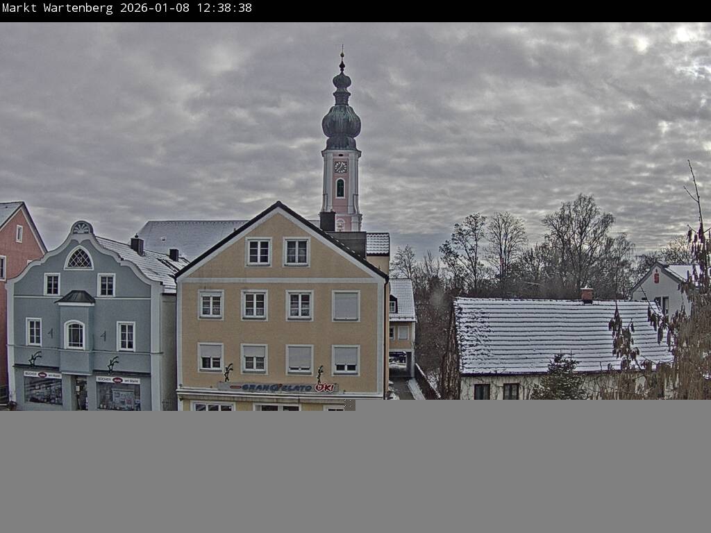 Archiv Foto Webcam Marktplatz Wartenberg im Landkreis Erding