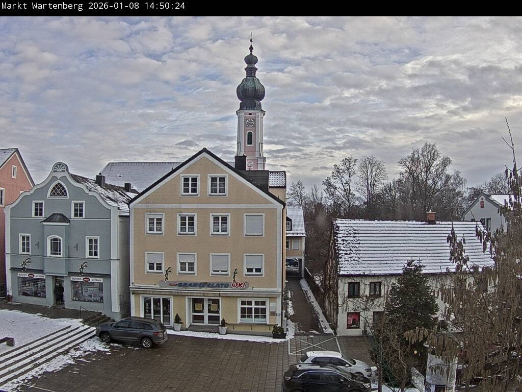 Archiv Foto Webcam Marktplatz Wartenberg im Landkreis Erding