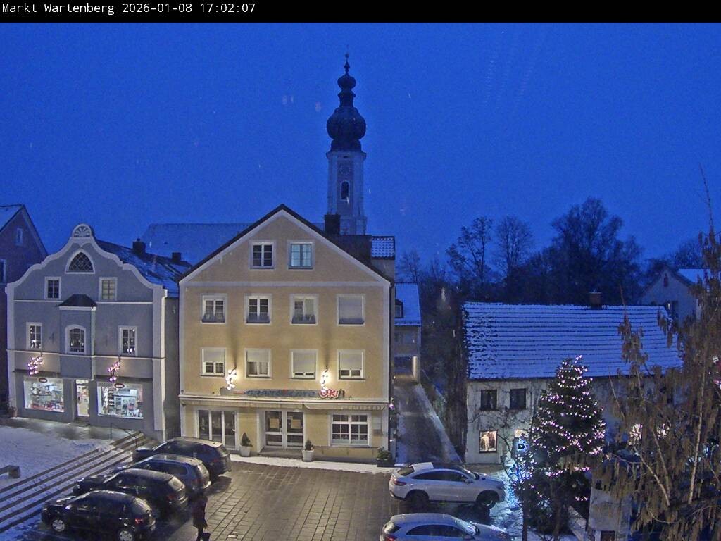 Archiv Foto Webcam Marktplatz Wartenberg im Landkreis Erding