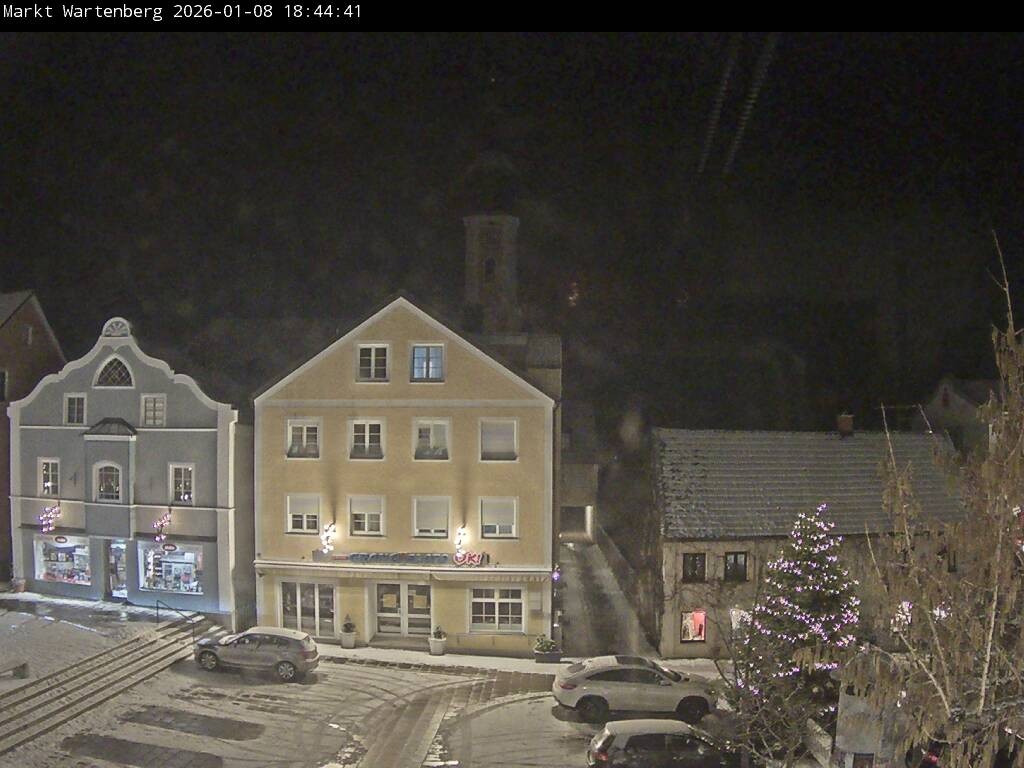 Archiv Foto Webcam Marktplatz Wartenberg im Landkreis Erding