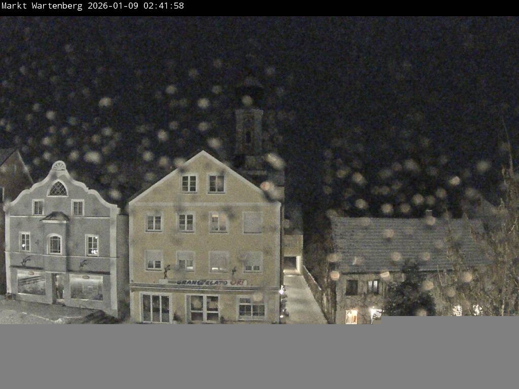 Archiv Foto Webcam Marktplatz Wartenberg im Landkreis Erding