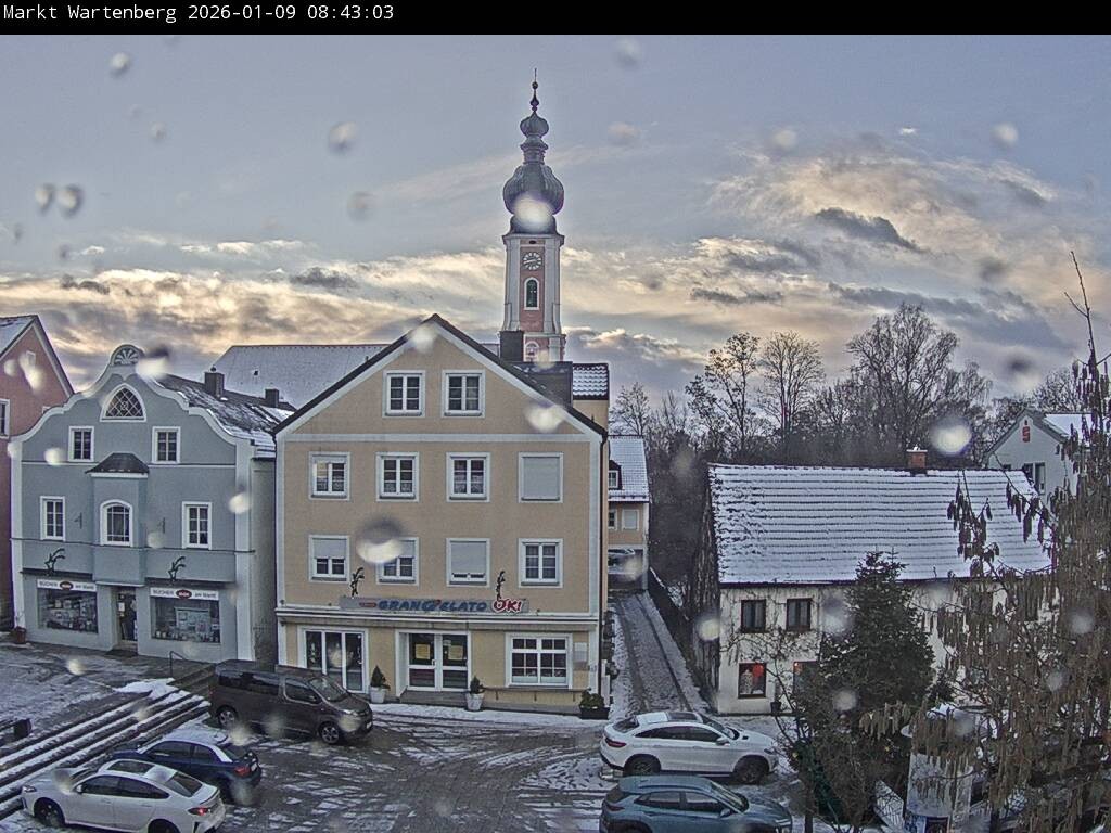 Archiv Foto Webcam Marktplatz Wartenberg im Landkreis Erding