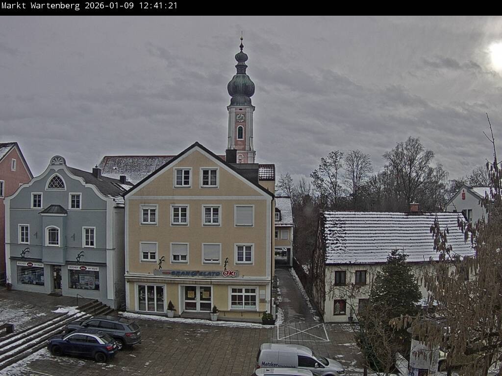 Archiv Foto Webcam Marktplatz Wartenberg im Landkreis Erding