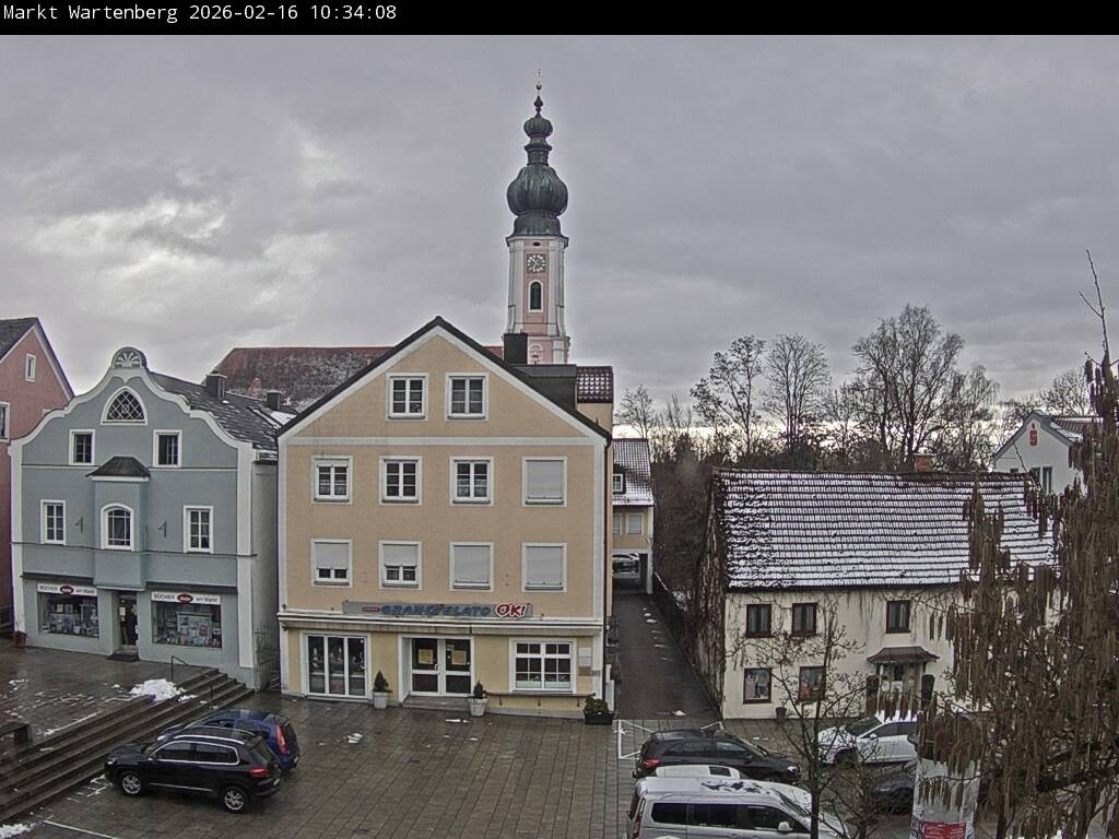 Archiv Foto Webcam Marktplatz Wartenberg im Landkreis Erding
