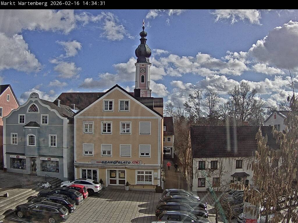 Archiv Foto Webcam Marktplatz Wartenberg im Landkreis Erding