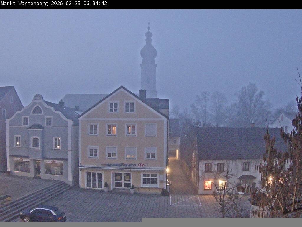 Archiv Foto Webcam Marktplatz Wartenberg im Landkreis Erding