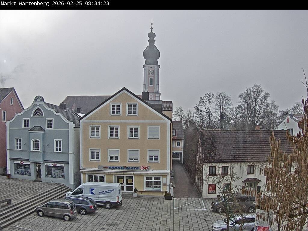 Archiv Foto Webcam Marktplatz Wartenberg im Landkreis Erding
