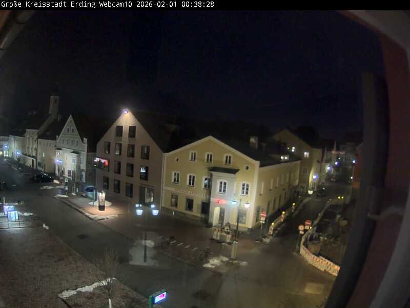 Archiv Foto Webcam Stadtzentrum Erding