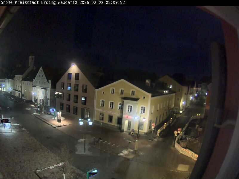 Archiv Foto Webcam Stadtzentrum Erding