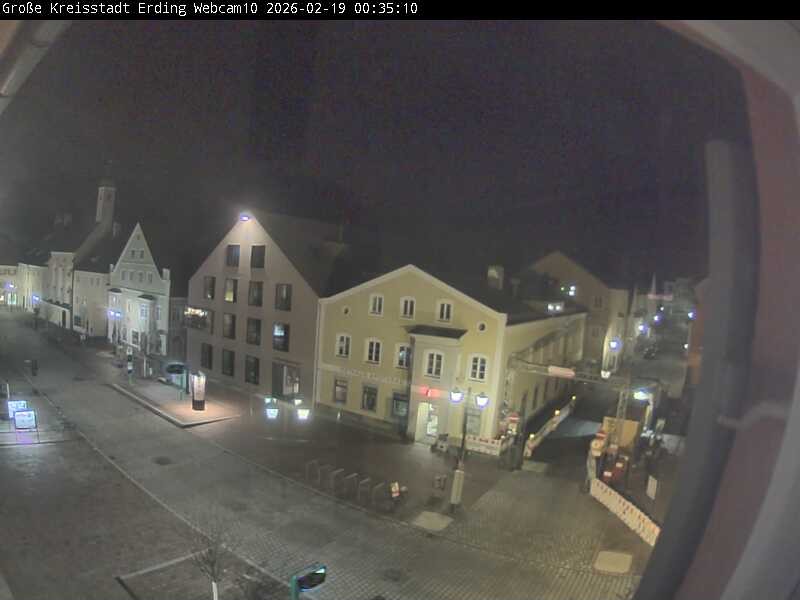 Archiv Foto Webcam Stadtzentrum Erding