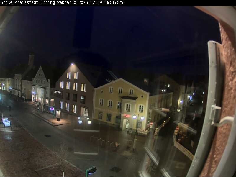 Archiv Foto Webcam Stadtzentrum Erding