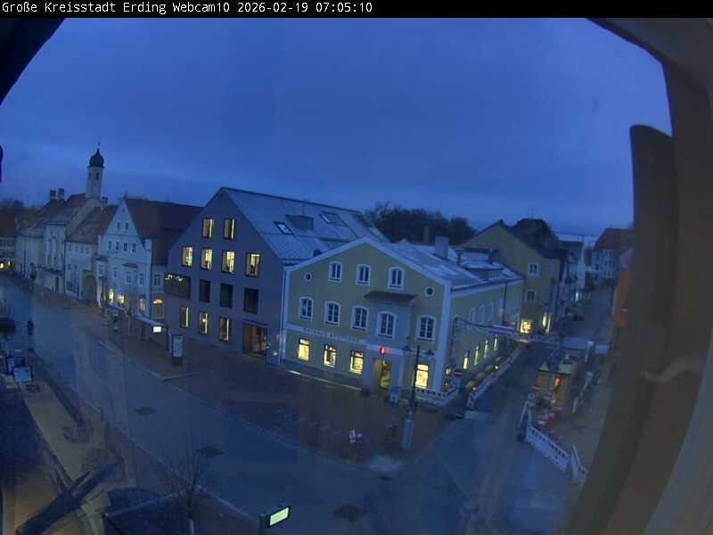 Archiv Foto Webcam Stadtzentrum Erding