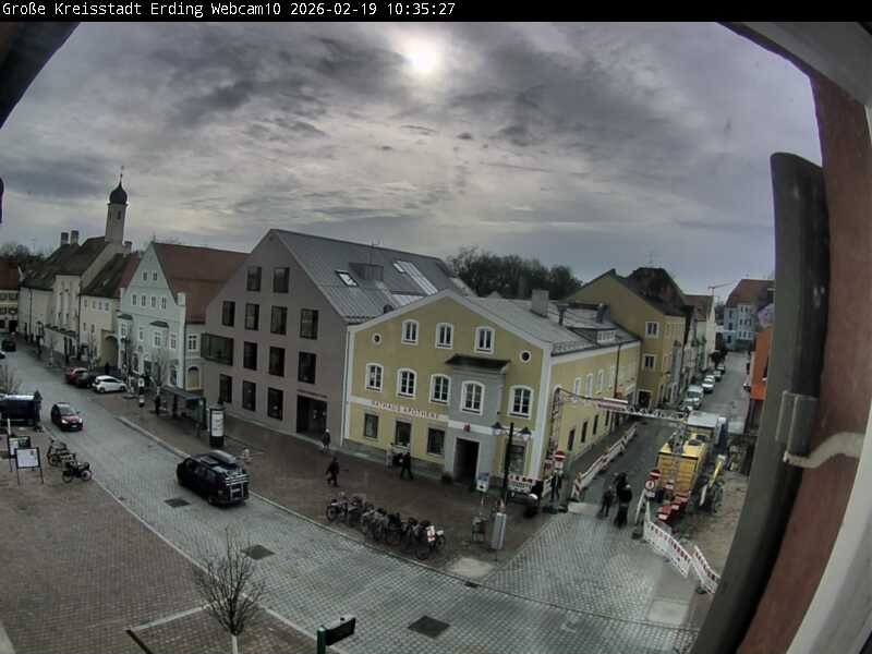 Archiv Foto Webcam Stadtzentrum Erding