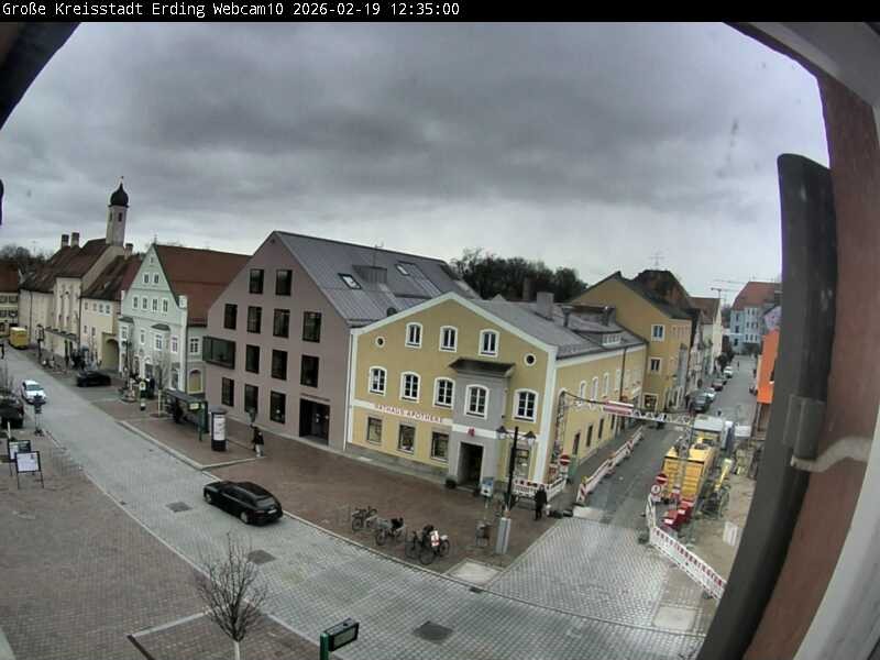 Archiv Foto Webcam Stadtzentrum Erding