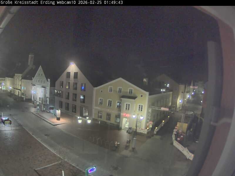 Archiv Foto Webcam Stadtzentrum Erding