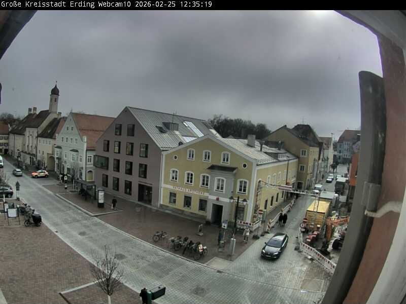 Archiv Foto Webcam Stadtzentrum Erding