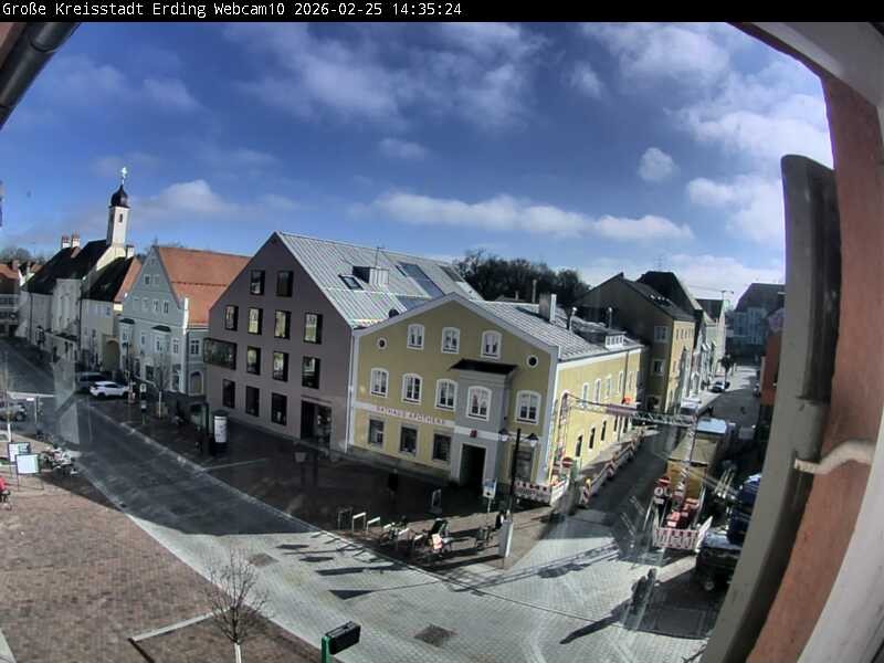 Archiv Foto Webcam Stadtzentrum Erding