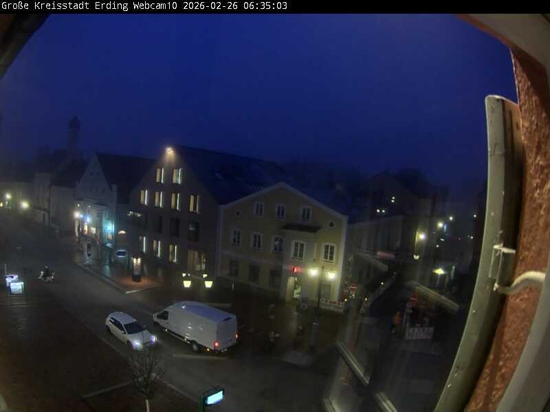 Archiv Foto Webcam Stadtzentrum Erding
