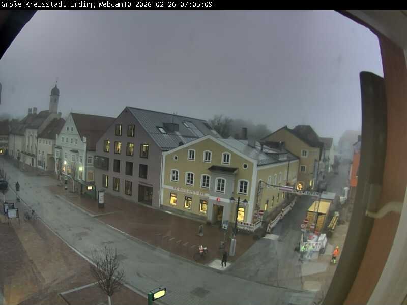 Archiv Foto Webcam Stadtzentrum Erding