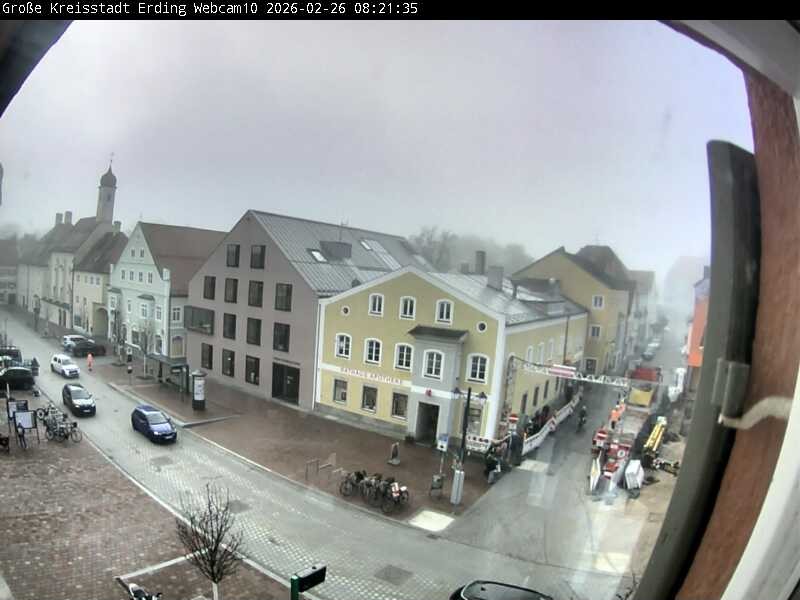 Archiv Foto Webcam Stadtzentrum Erding