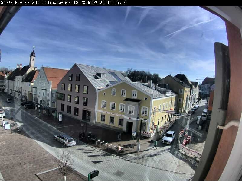 Archiv Foto Webcam Stadtzentrum Erding